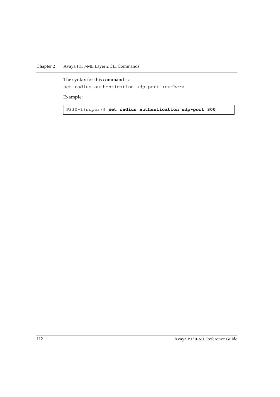 Avaya P330-ML-ML User Manual | Page 126 / 320