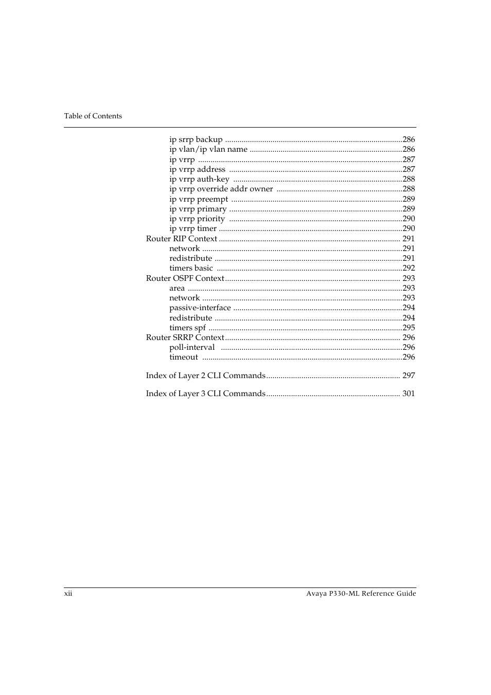 Avaya P330-ML-ML User Manual | Page 14 / 320
