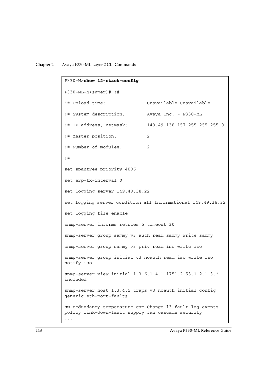 Avaya P330-ML-ML User Manual | Page 162 / 320
