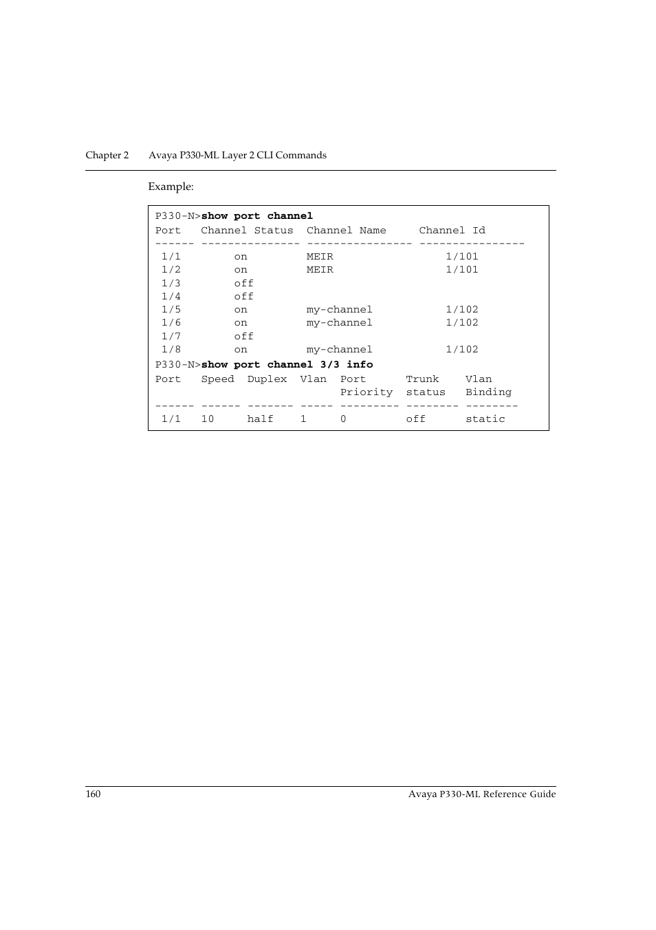 Avaya P330-ML-ML User Manual | Page 174 / 320