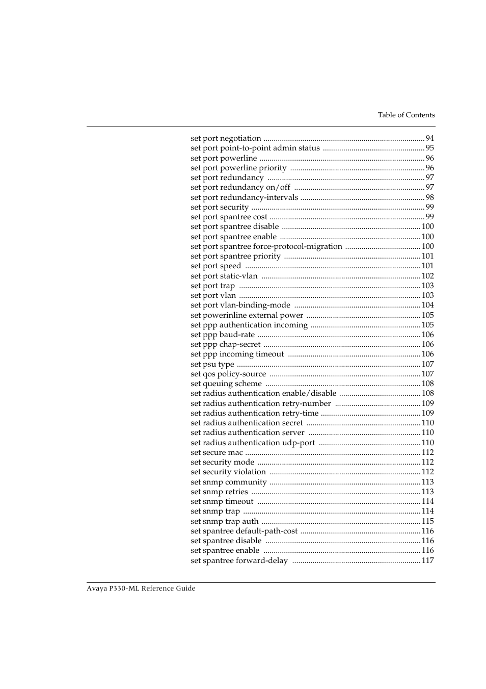 Avaya P330-ML-ML User Manual | Page 7 / 320