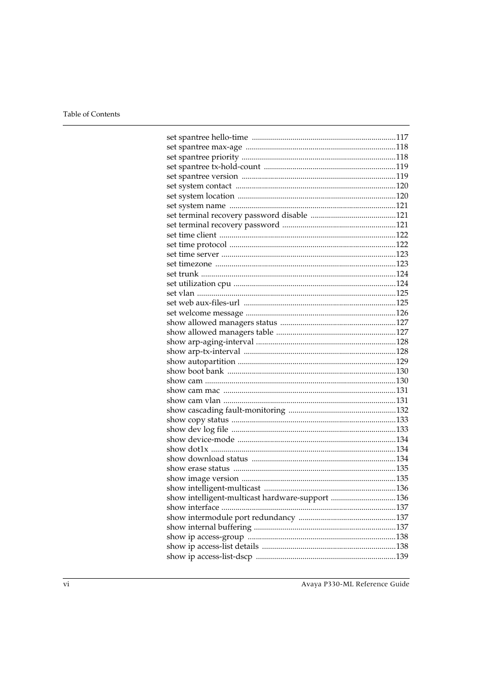 Avaya P330-ML-ML User Manual | Page 8 / 320