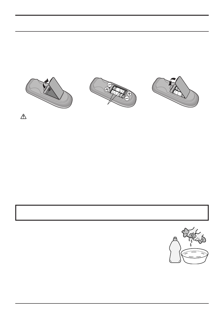 Maintenance, Remote control battery installation | Panasonic TC17LA1 User Manual | Page 7 / 40