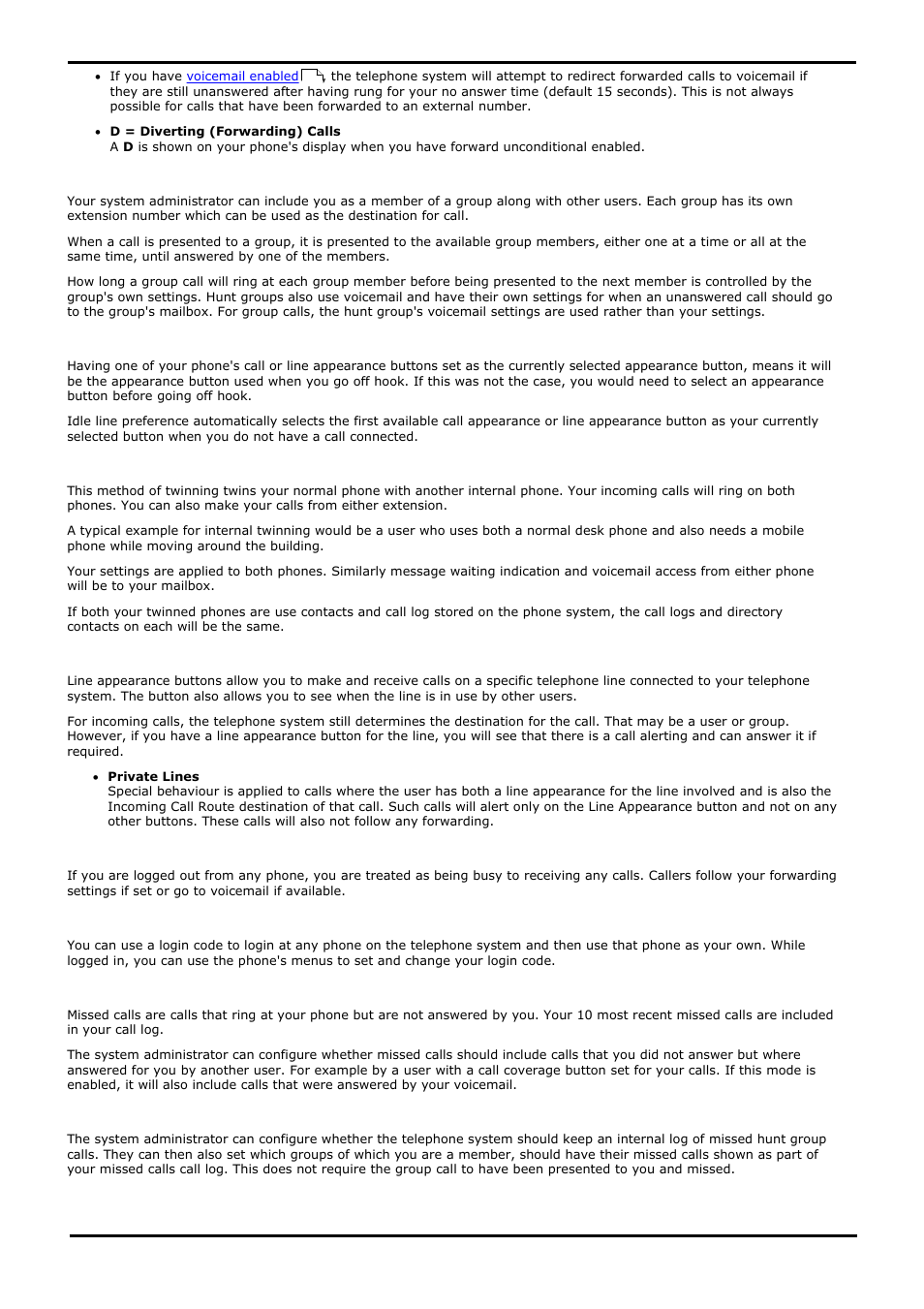 Group, Idle line preference, Internal twinning | Line appearance button, Logged out, Login code, Missed call, Missed group call, 17 group, 18 idle line preference | Avaya 15-601040 User Manual | Page 180 / 188