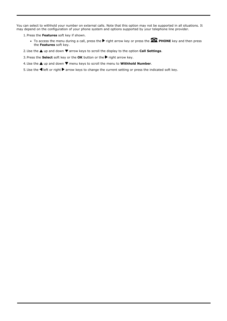 Withholding your number, 7 withholding your number | Avaya 15-601040 User Manual | Page 35 / 188