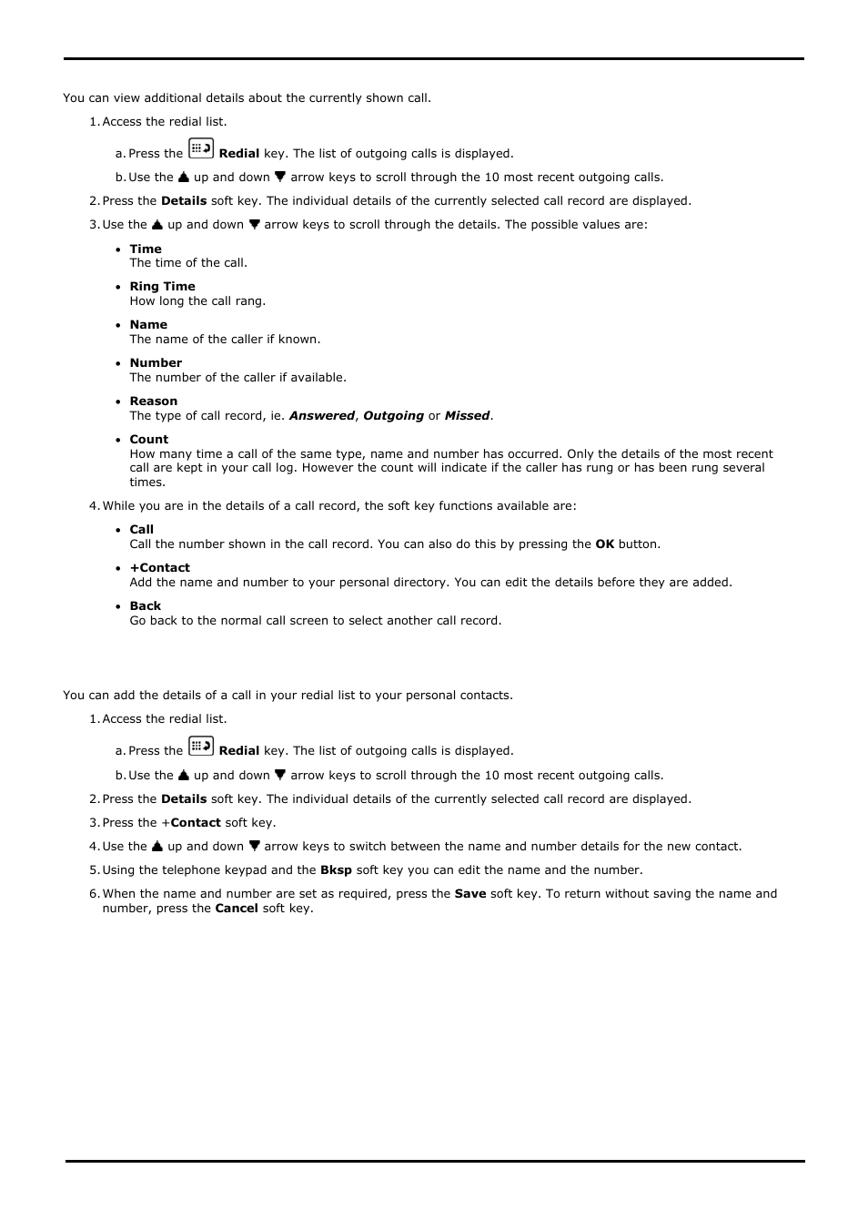 View call details, Add a call to your contacts, 4 view call details | 5 add a call to your contacts, 3 sending a message, 4 mailbox greeting | Avaya 15-601040 User Manual | Page 44 / 188
