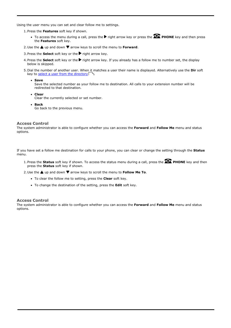 Follow me to (features menu), Follow me (status menu), 1 follow me to (features menu) | 2 follow me (status menu), 1 mobile twinning, 2 withhold number | Avaya 15-601040 User Manual | Page 94 / 188