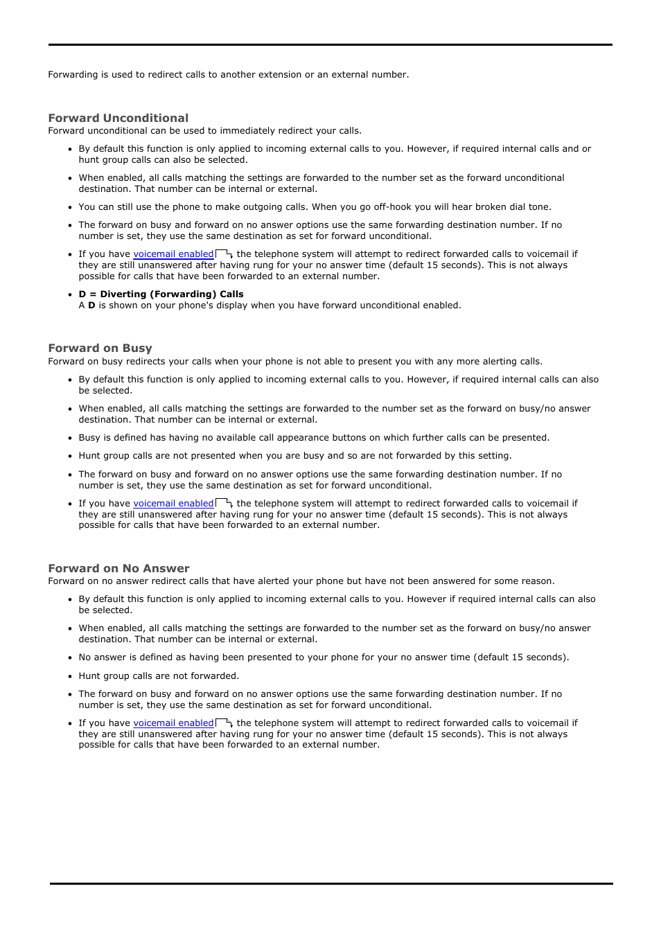 Forwarding calls, 2 forwarding calls, 4 en-bloc dialing | Forward | Avaya 15-601040 User Manual | Page 96 / 188