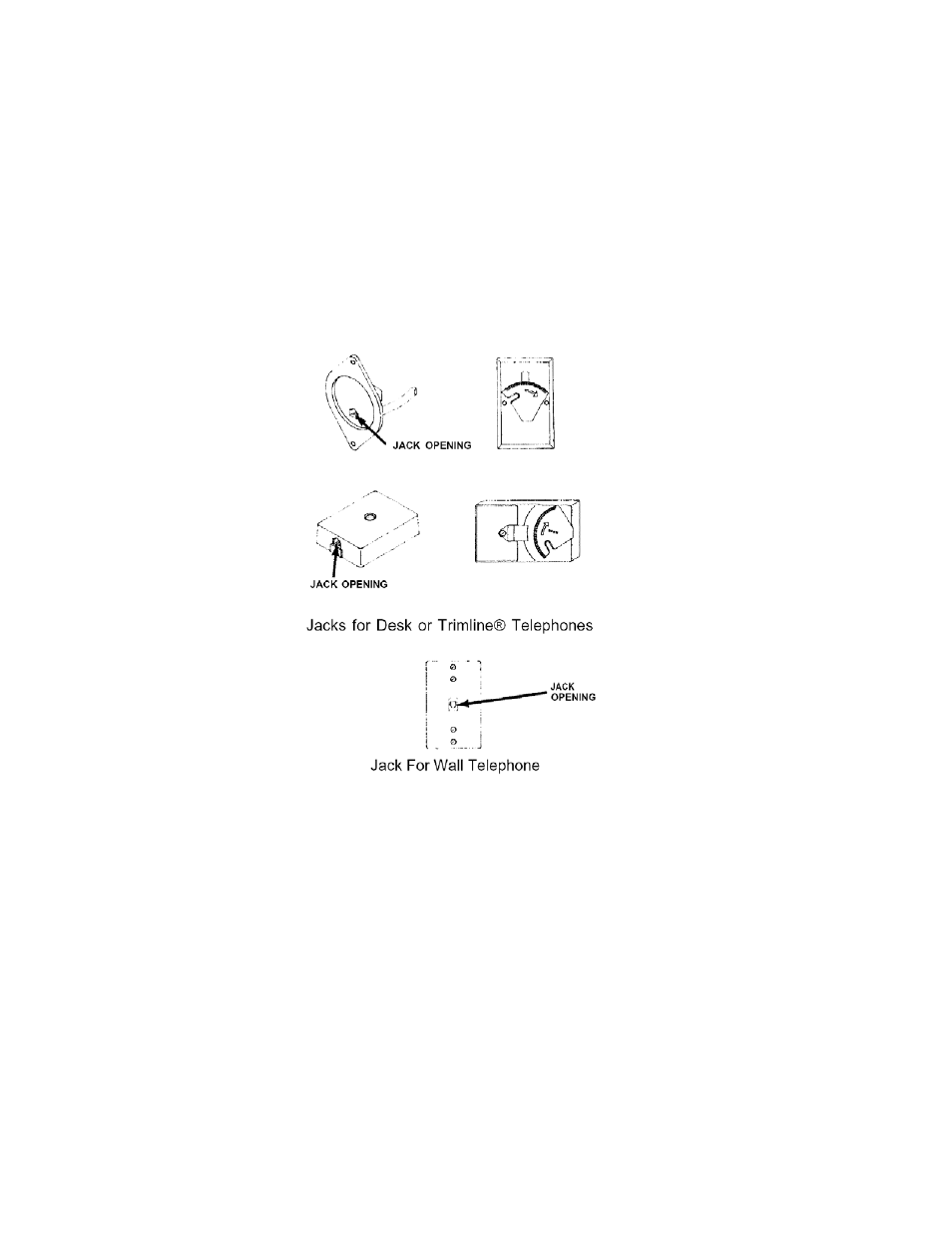 Modular outlet requirement | Avaya Trimline User Manual | Page 4 / 10