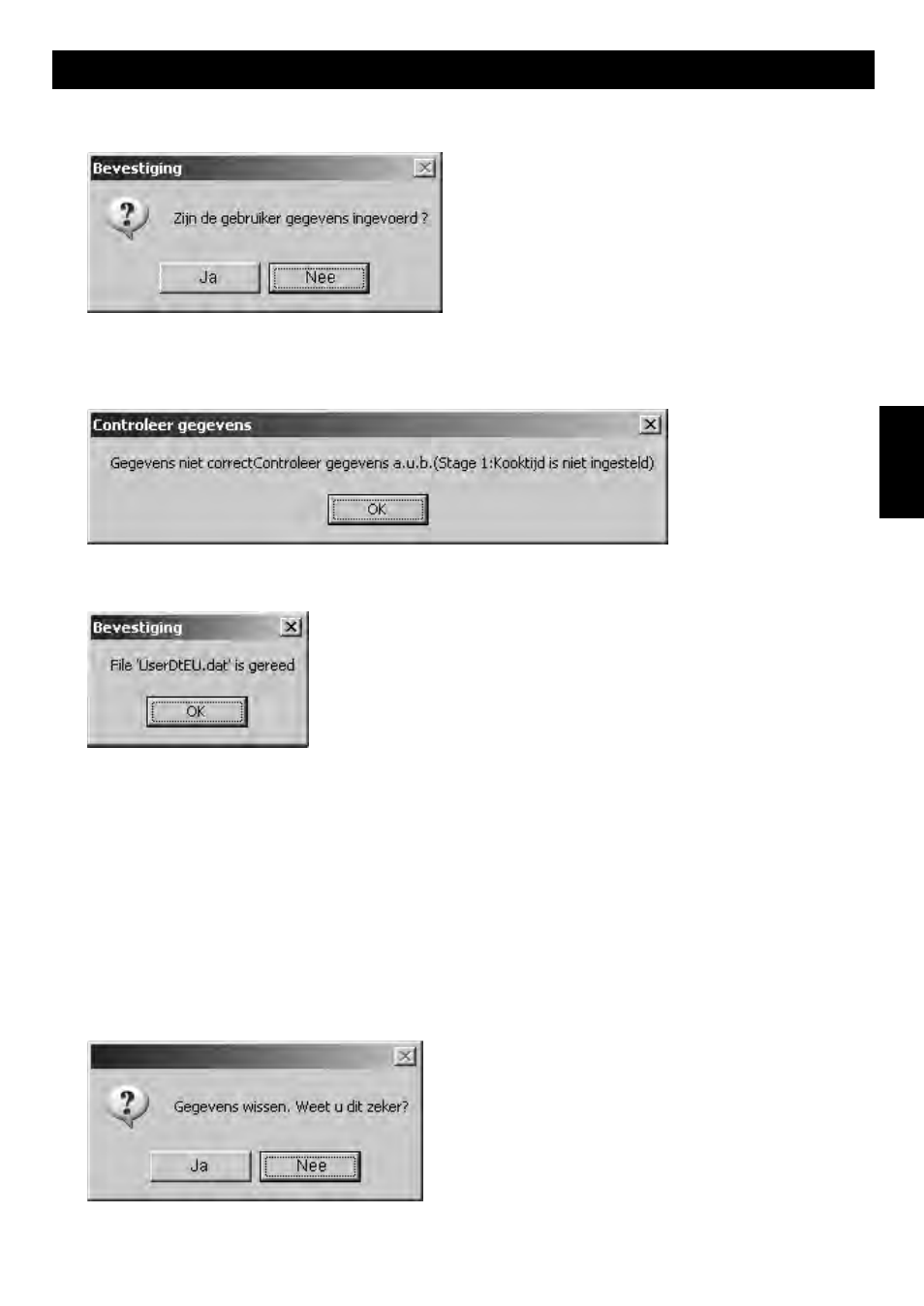 Programmagegevens op een sd-geheugenkaart opslaan | Panasonic NEC1475 User Manual | Page 13 / 32