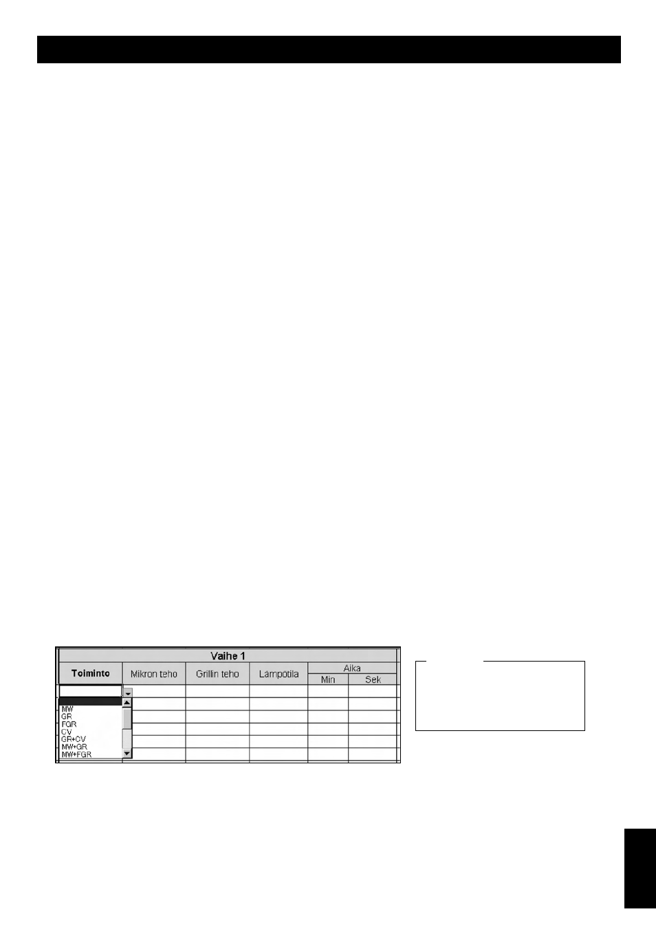 Ohjelmatietojen tallentaminen sd-muistikortille, Ohjelmatietojen tallentaminen tietokoneelle, Ohjelmatietojen tallentaminen | Panasonic NEC1475 User Manual | Page 29 / 32