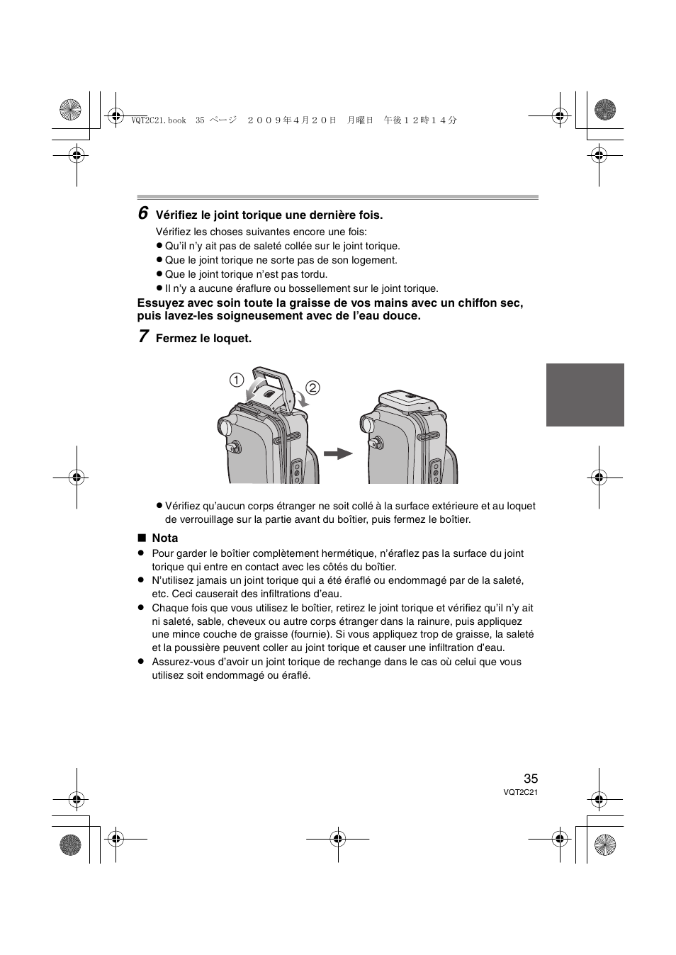 Panasonic DMWMCTZ7 User Manual | Page 35 / 184