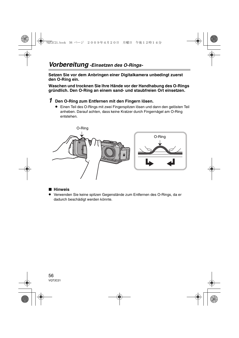 Vorbereitung | Panasonic DMWMCTZ7 User Manual | Page 56 / 184