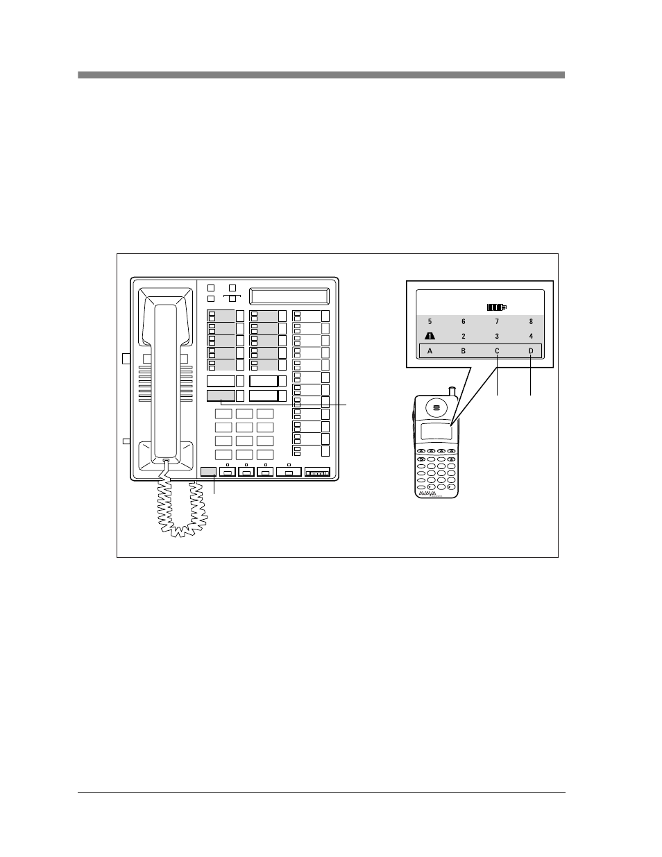Drop recall, Rcl (recall) drp (drop) | Avaya TransTalk MDW 9040 User Manual | Page 88 / 118