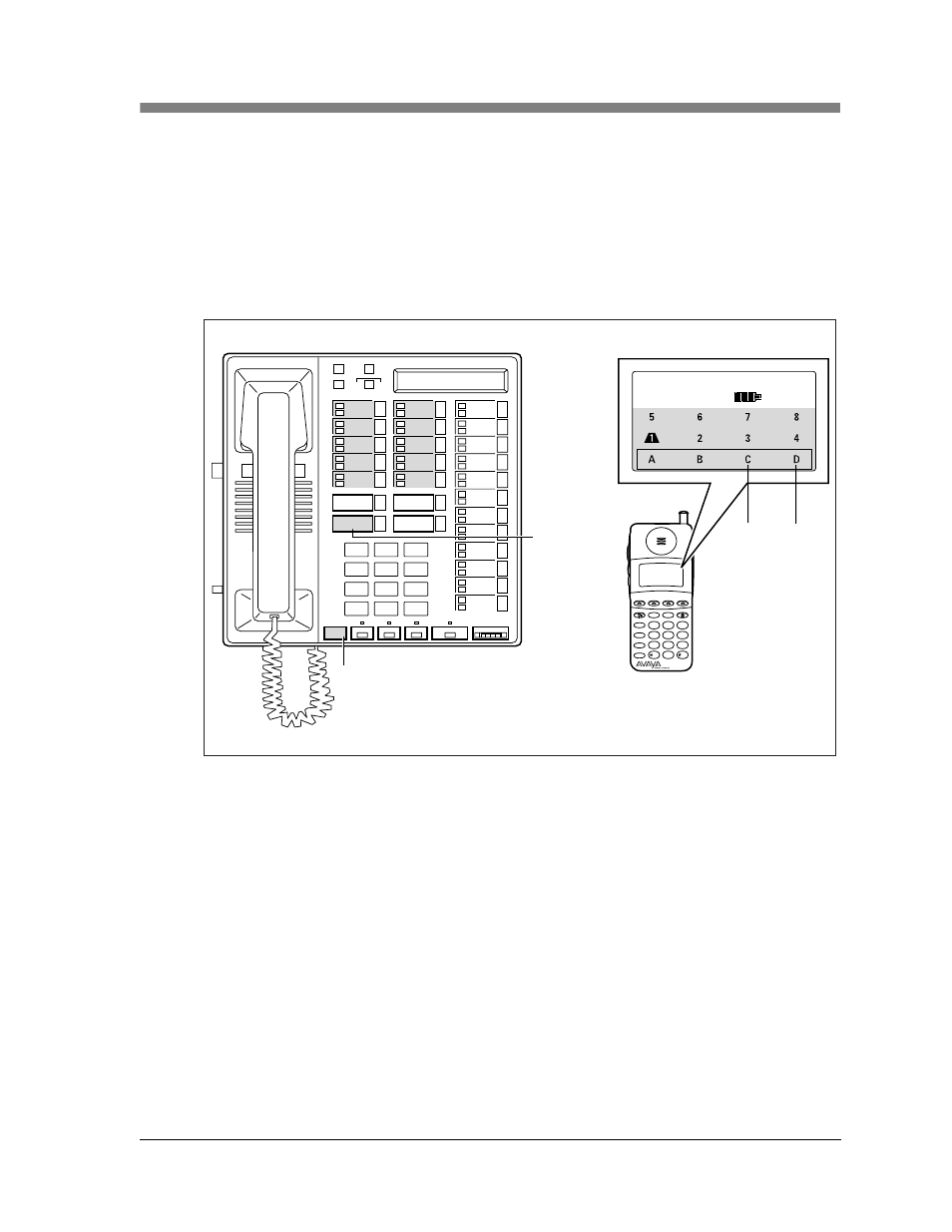 Recall, Drop, Rcl (recall) drp (drop) | Avaya TransTalk MDW 9040 User Manual | Page 89 / 118