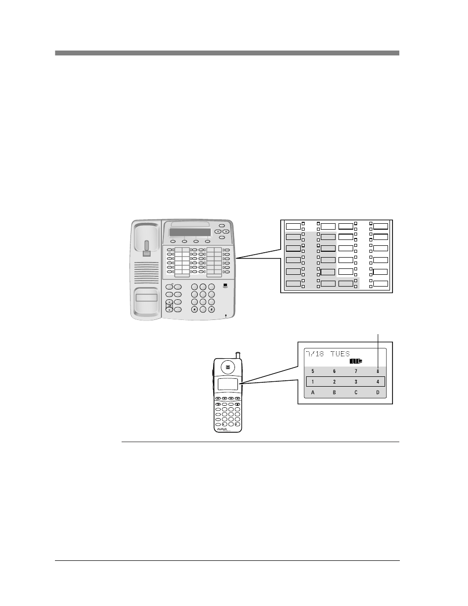 Merlin magix system, Button mapping for merlin magix systems, C3 6 1 5 b | 72 4 a d | Avaya TransTalk MDW 9040 User Manual | Page 92 / 118