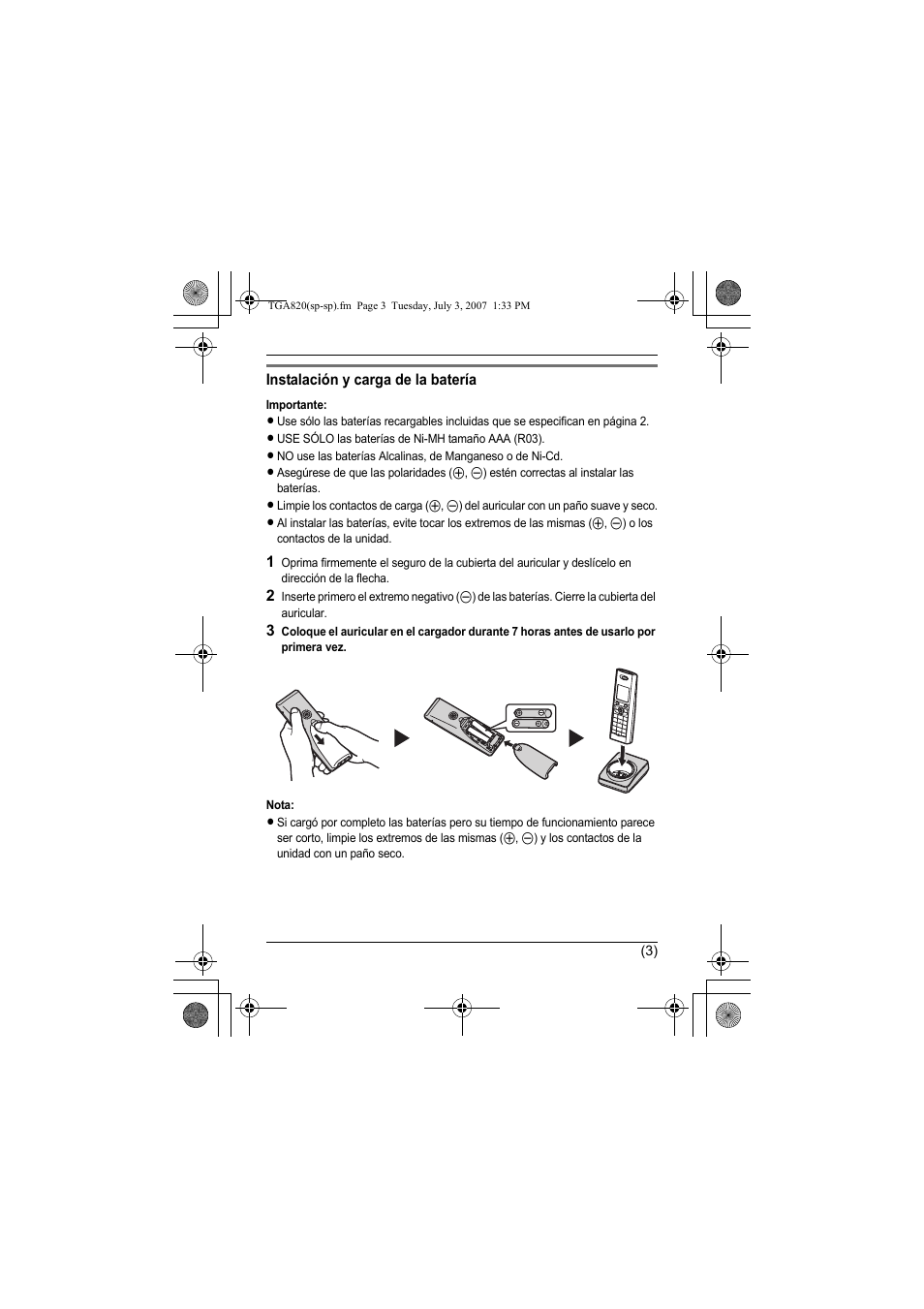 Panasonic KXTGA820 User Manual | Page 14 / 16