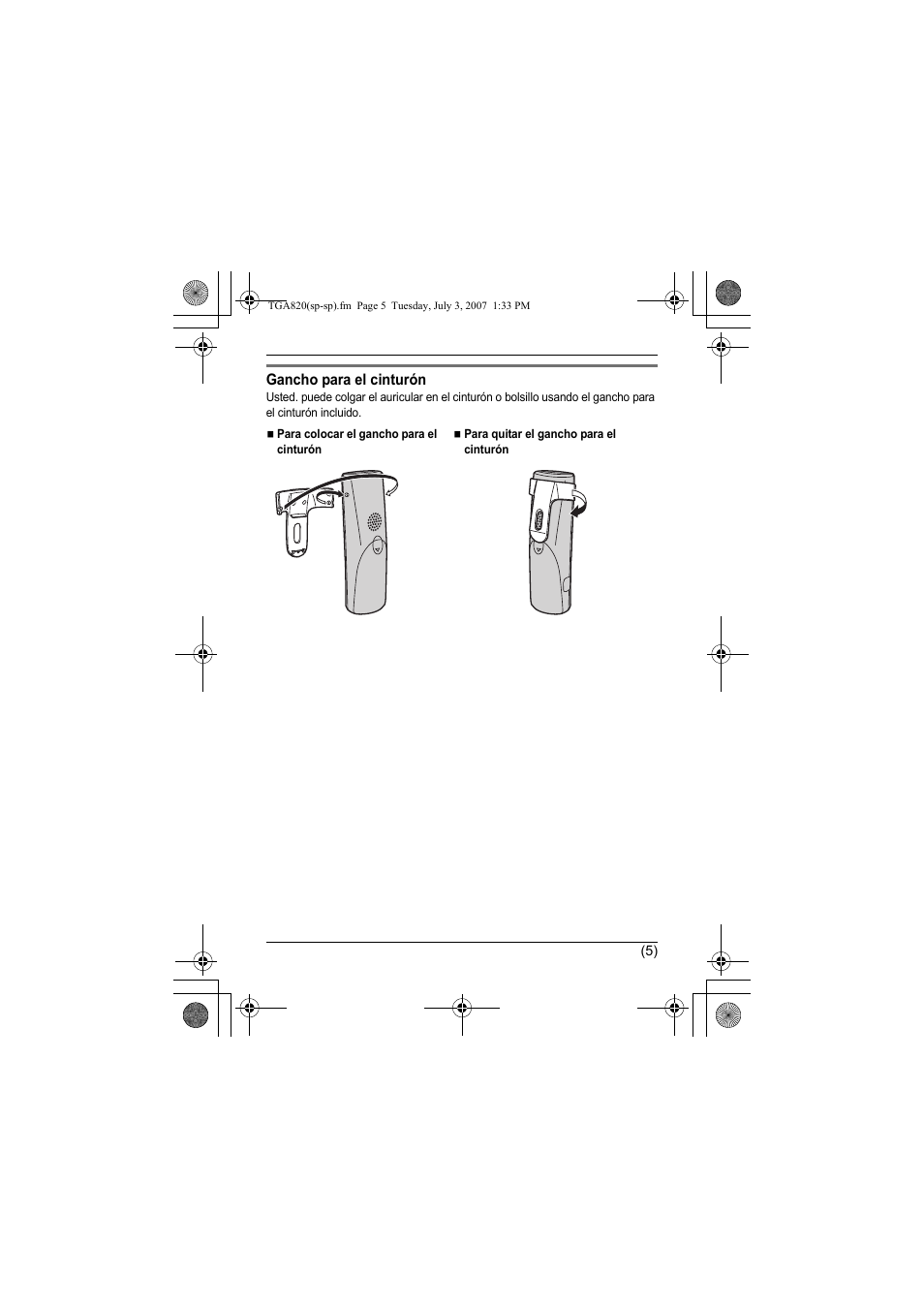 Panasonic KXTGA820 User Manual | Page 16 / 16