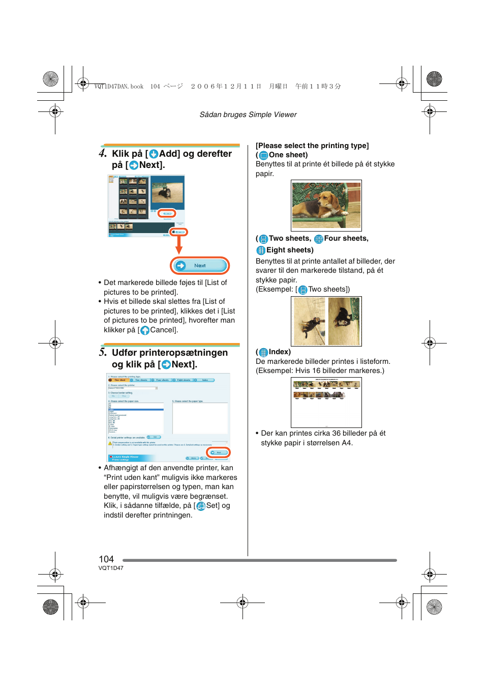 Panasonic DMCFX30 User Manual | Page 104 / 120