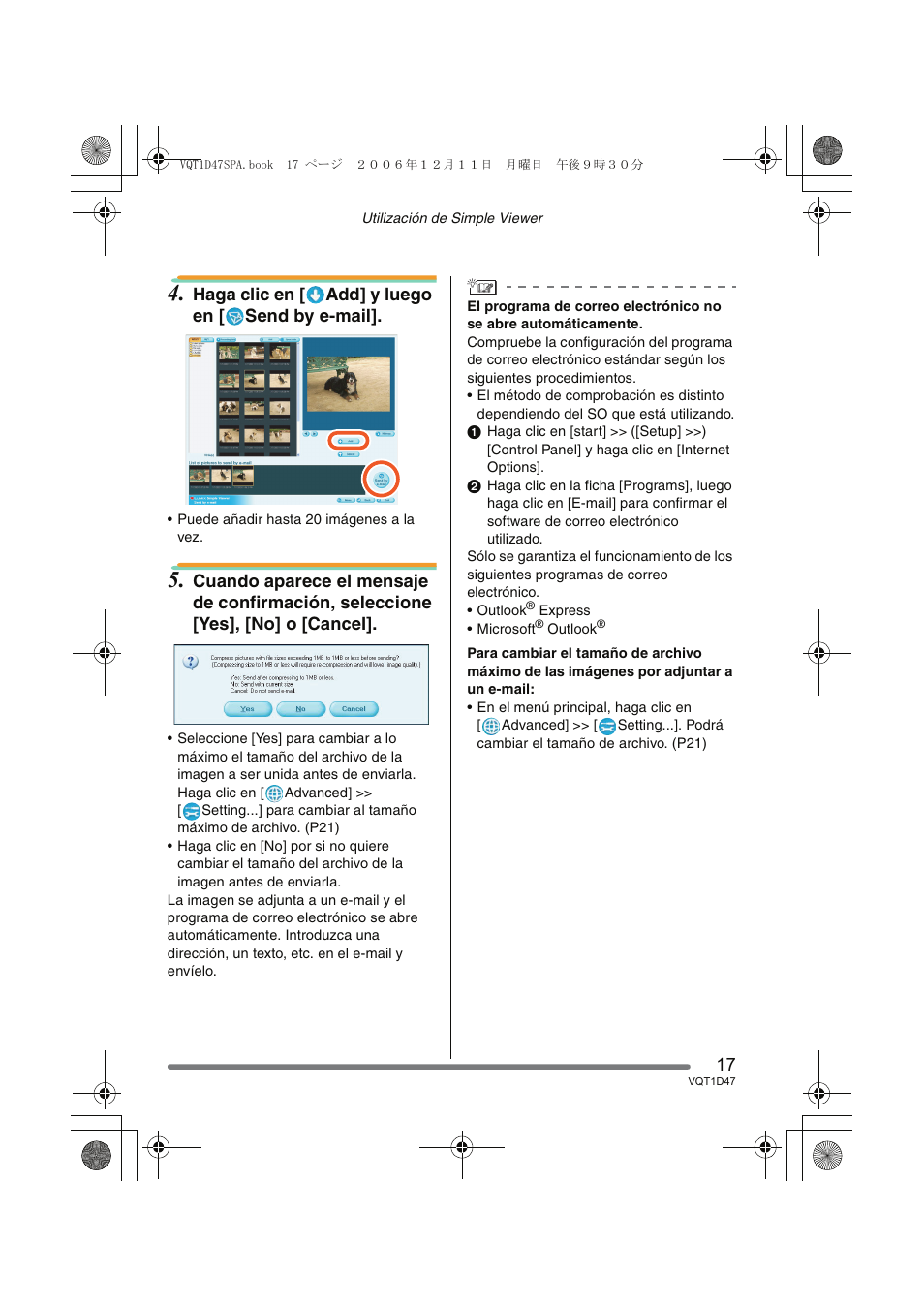 Panasonic DMCFX30 User Manual | Page 17 / 120