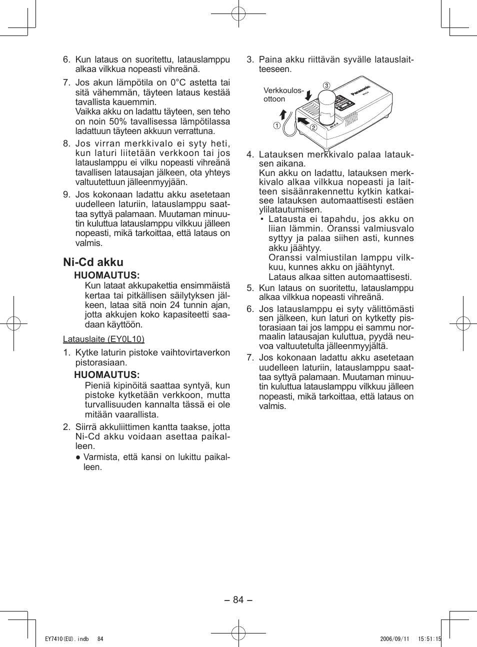 Ni-cd akku | Panasonic EY7410LA2S User Manual | Page 84 / 104