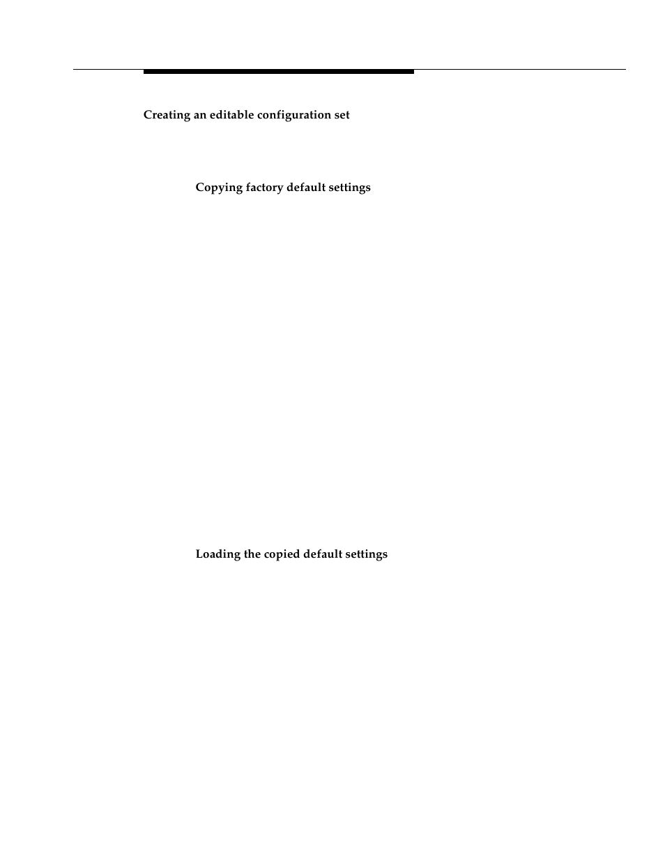 Creating an editable configuration set | Avaya 555-233-116 User Manual | Page 103 / 246