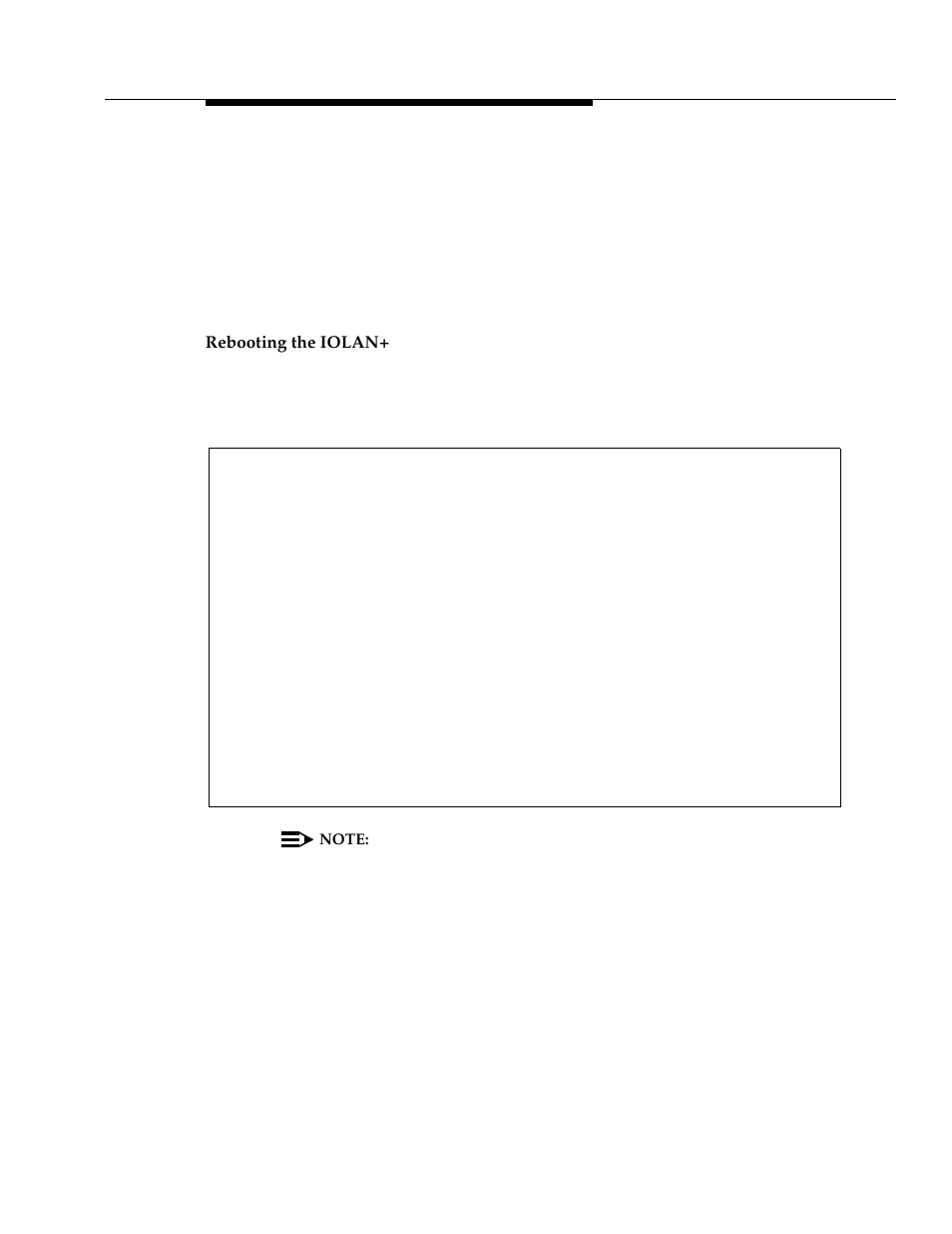 Rebooting the iolan | Avaya 555-233-116 User Manual | Page 127 / 246
