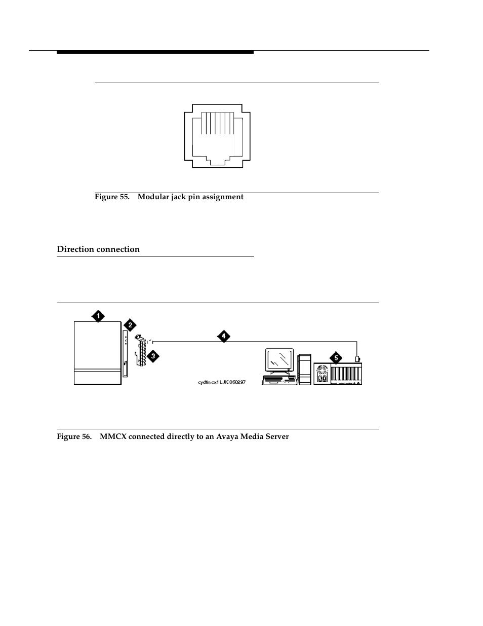 Direction connection | Avaya 555-233-116 User Manual | Page 208 / 246