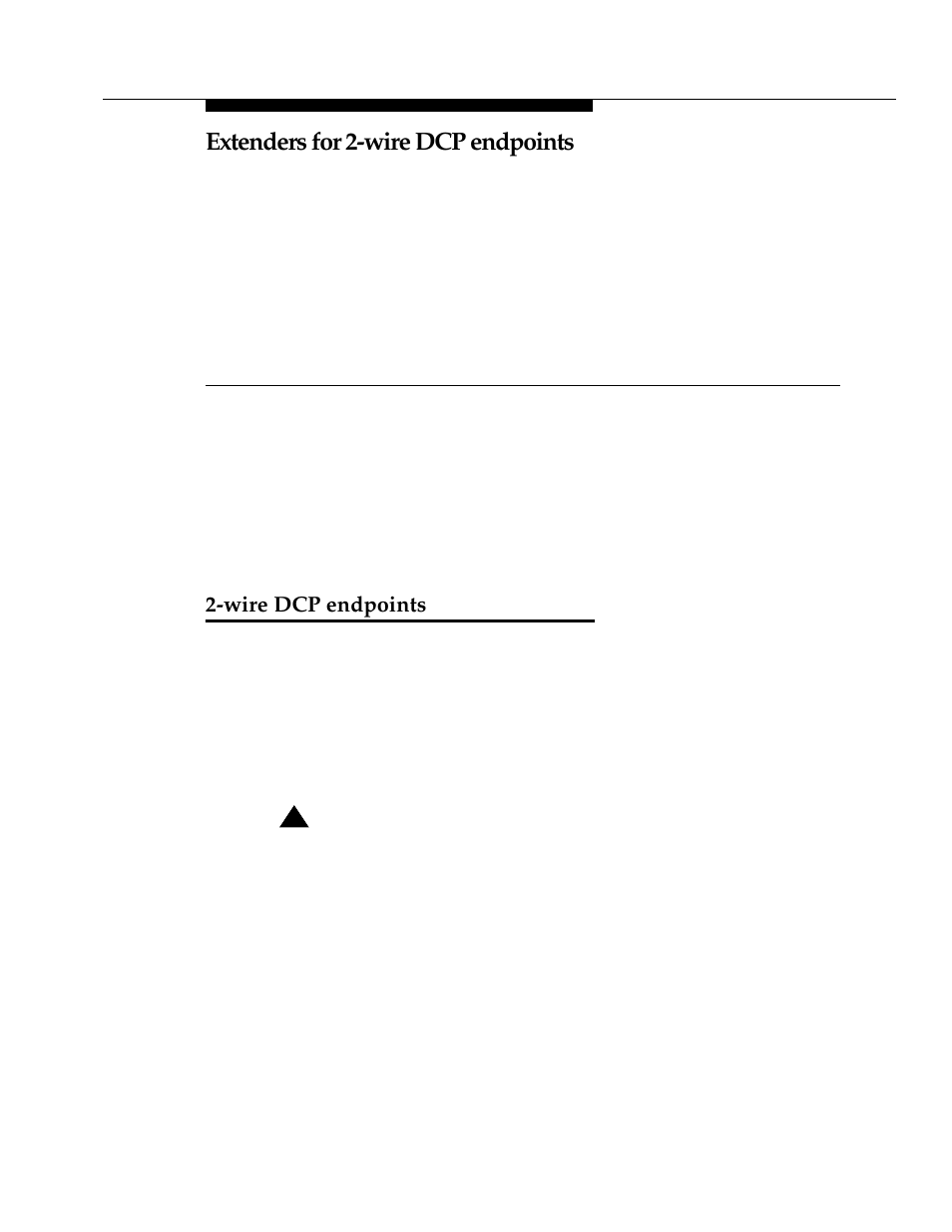 3 extenders for 2-wire dcp endpoints, Wire dcp endpoints, Extenders for 2-wire dcp endpoints | Chapter 3 | Avaya 555-233-116 User Manual | Page 43 / 246