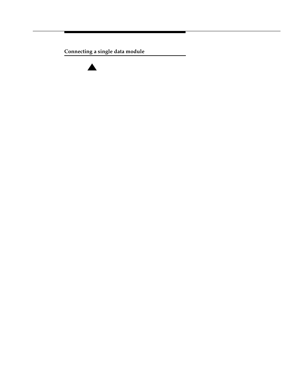 Connecting a single data module | Avaya 555-233-116 User Manual | Page 55 / 246