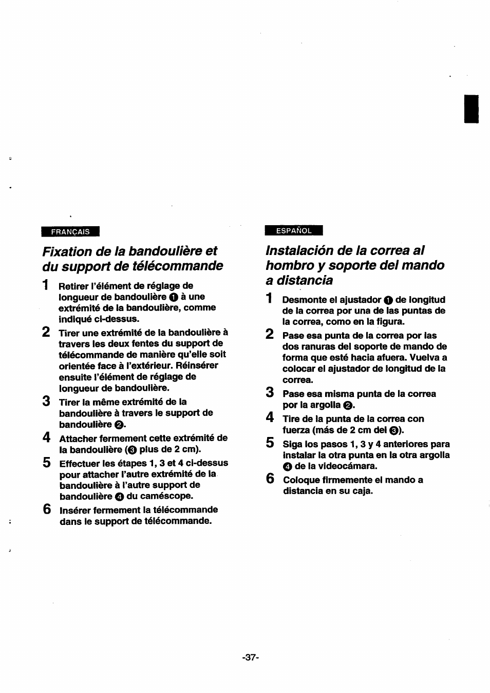 Panasonic NVSX30EG User Manual | Page 37 / 146