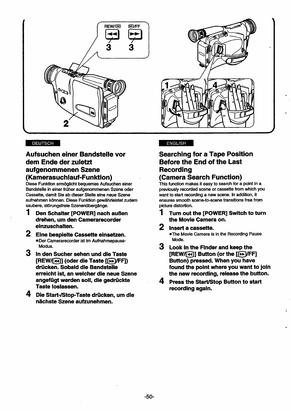 Panasonic NVSX30EG User Manual | Page 50 / 146