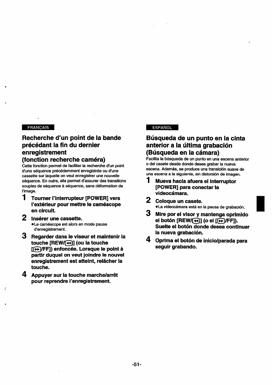 Panasonic NVSX30EG User Manual | Page 51 / 146