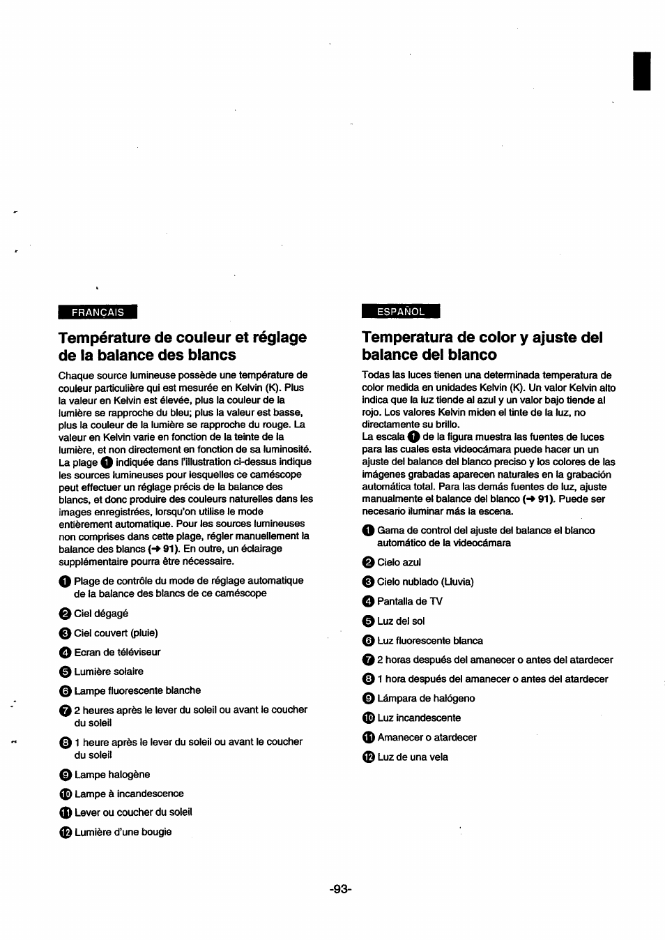 Panasonic NVSX30EG User Manual | Page 93 / 146