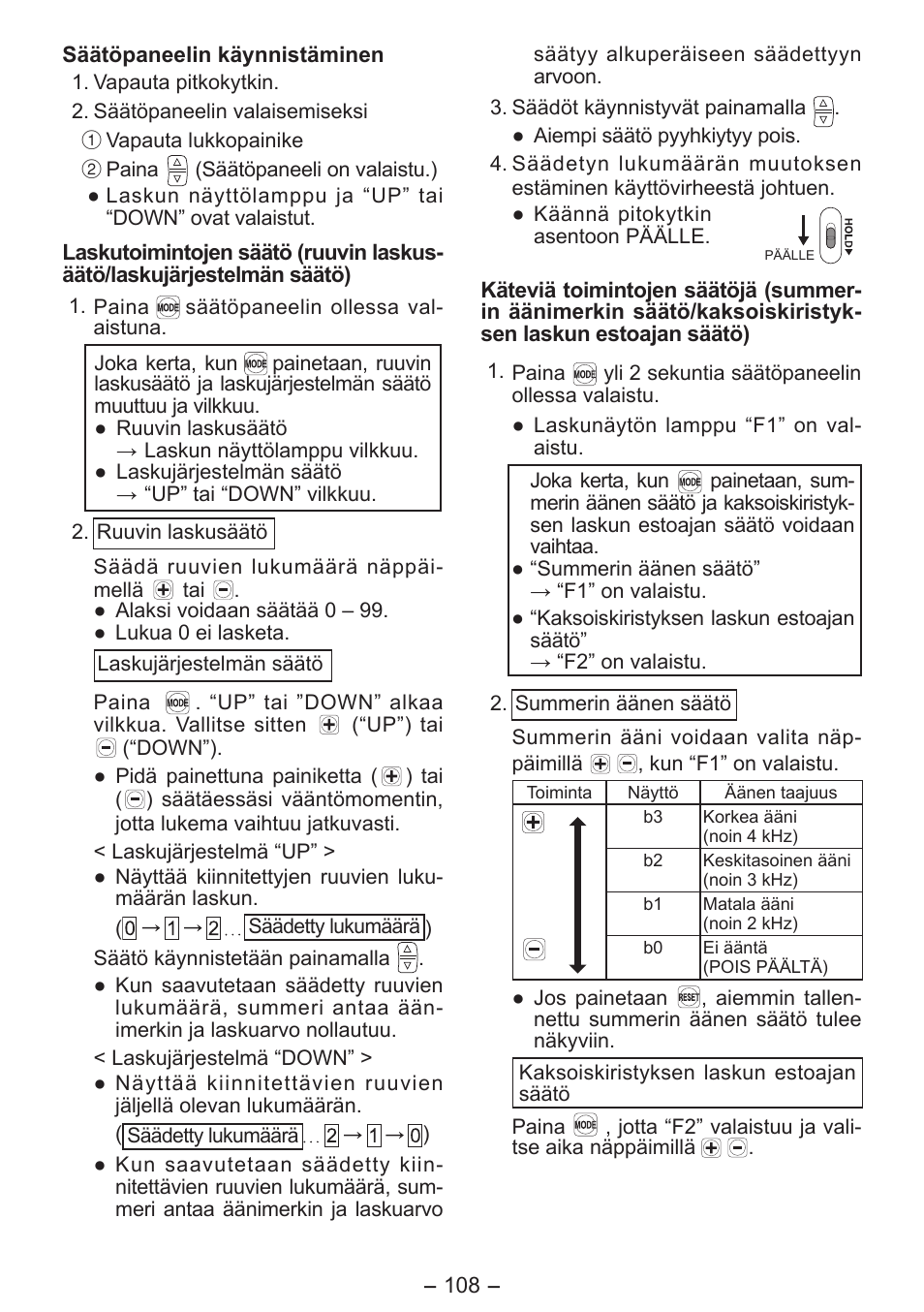 Panasonic EY7411 User Manual | Page 108 / 140