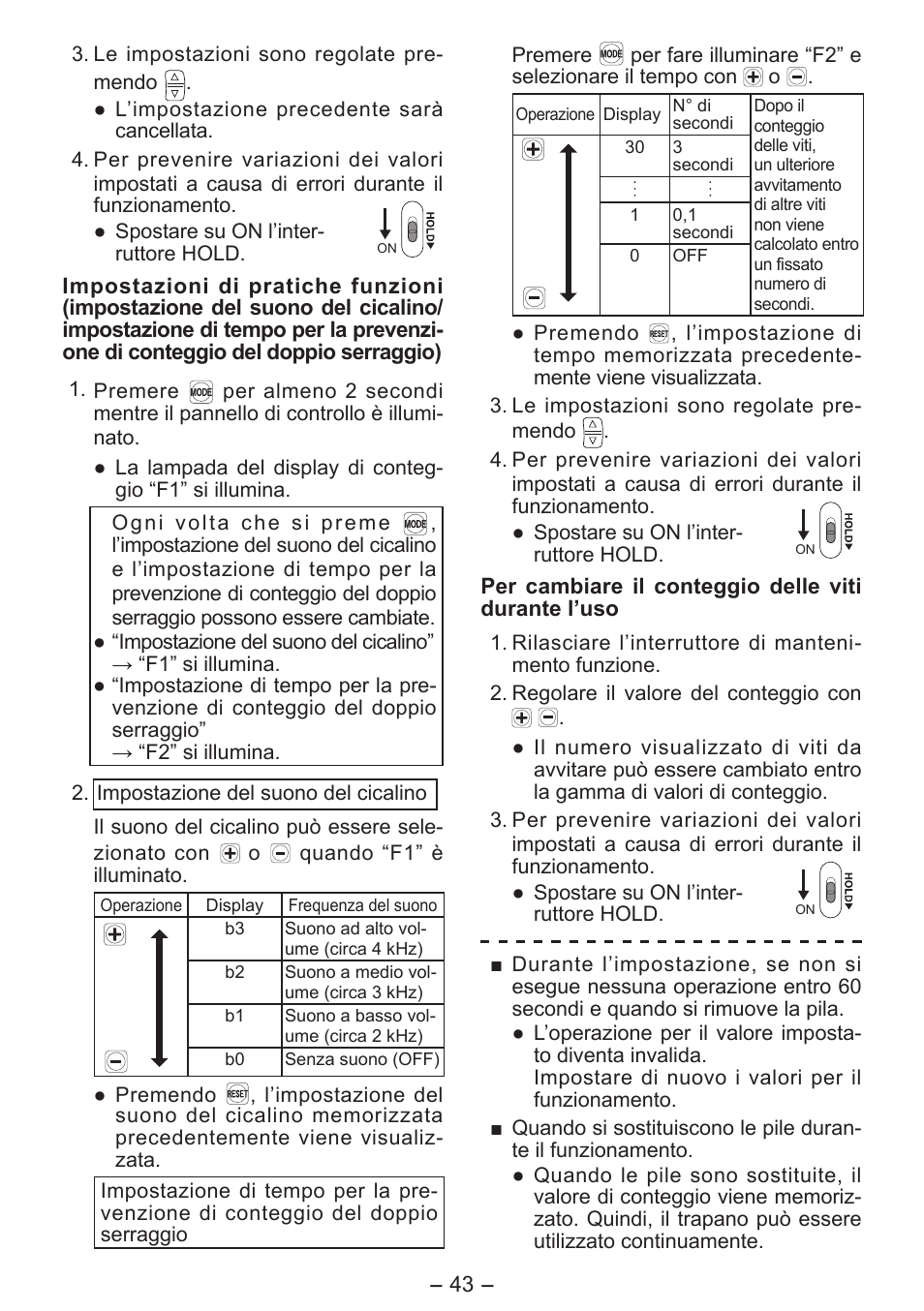 Panasonic EY7411 User Manual | Page 43 / 140