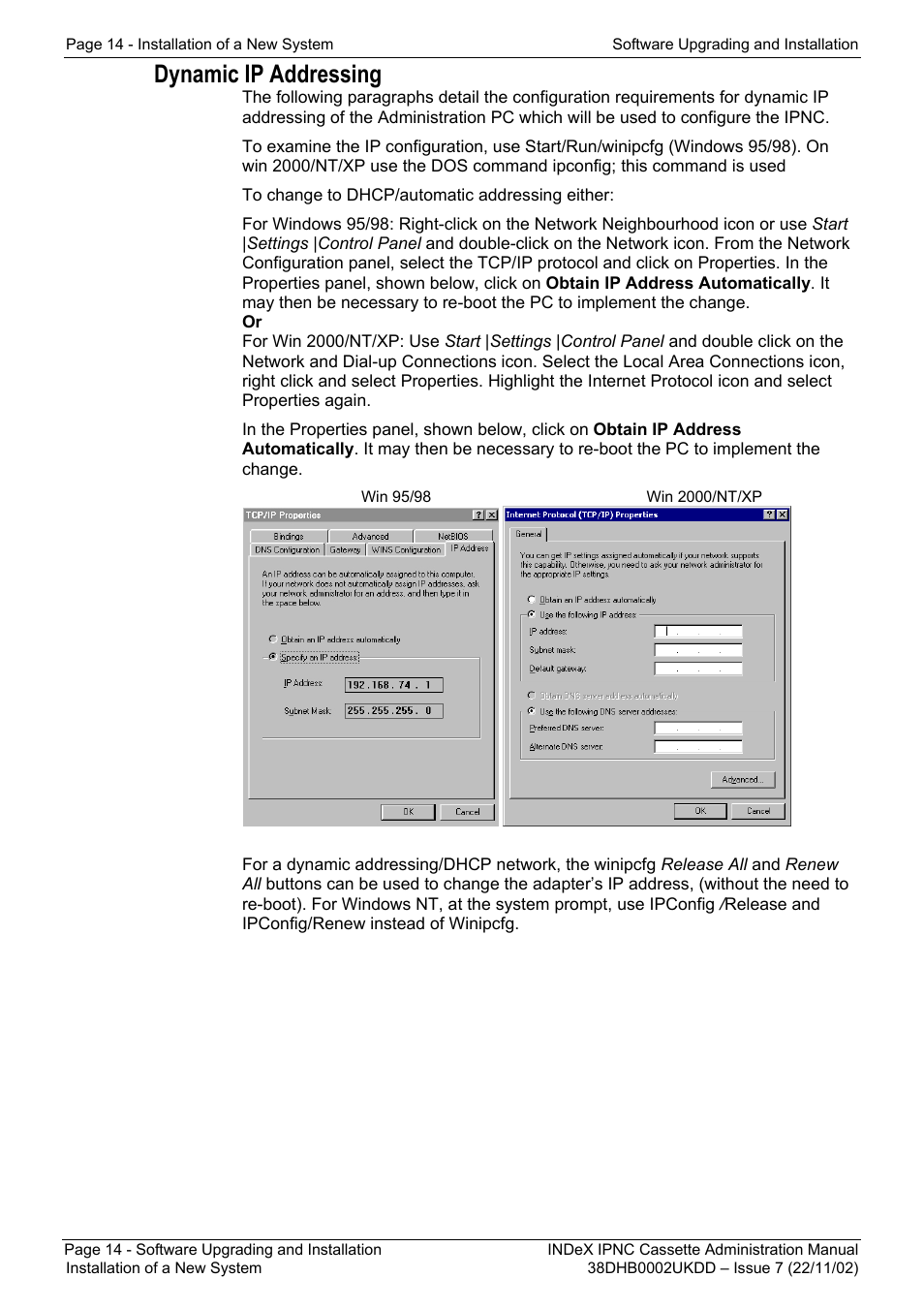 Dynamic ip addressing | Avaya 38DHB0002UKDD User Manual | Page 14 / 144