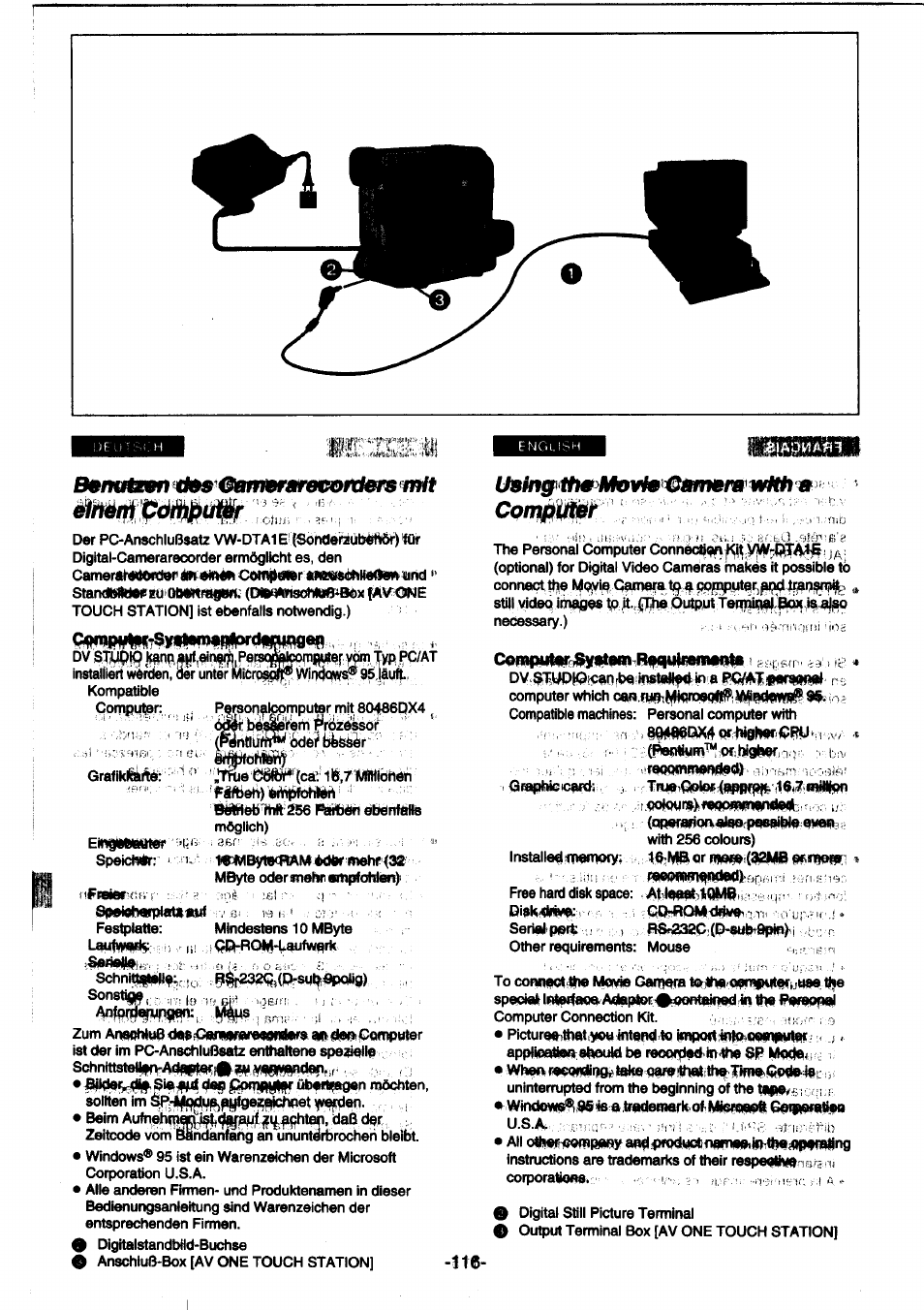 Emummmter, Odreraompany and:pfqclmclneme»ifhheiqgetaiing, Nfraieri<;f.'r s ■ noii | Panasonic NVDS1EG User Manual | Page 116 / 180