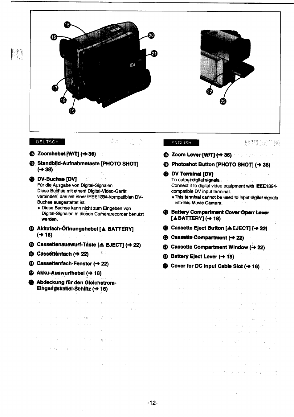 Panasonic NVDS1EG User Manual | Page 12 / 180