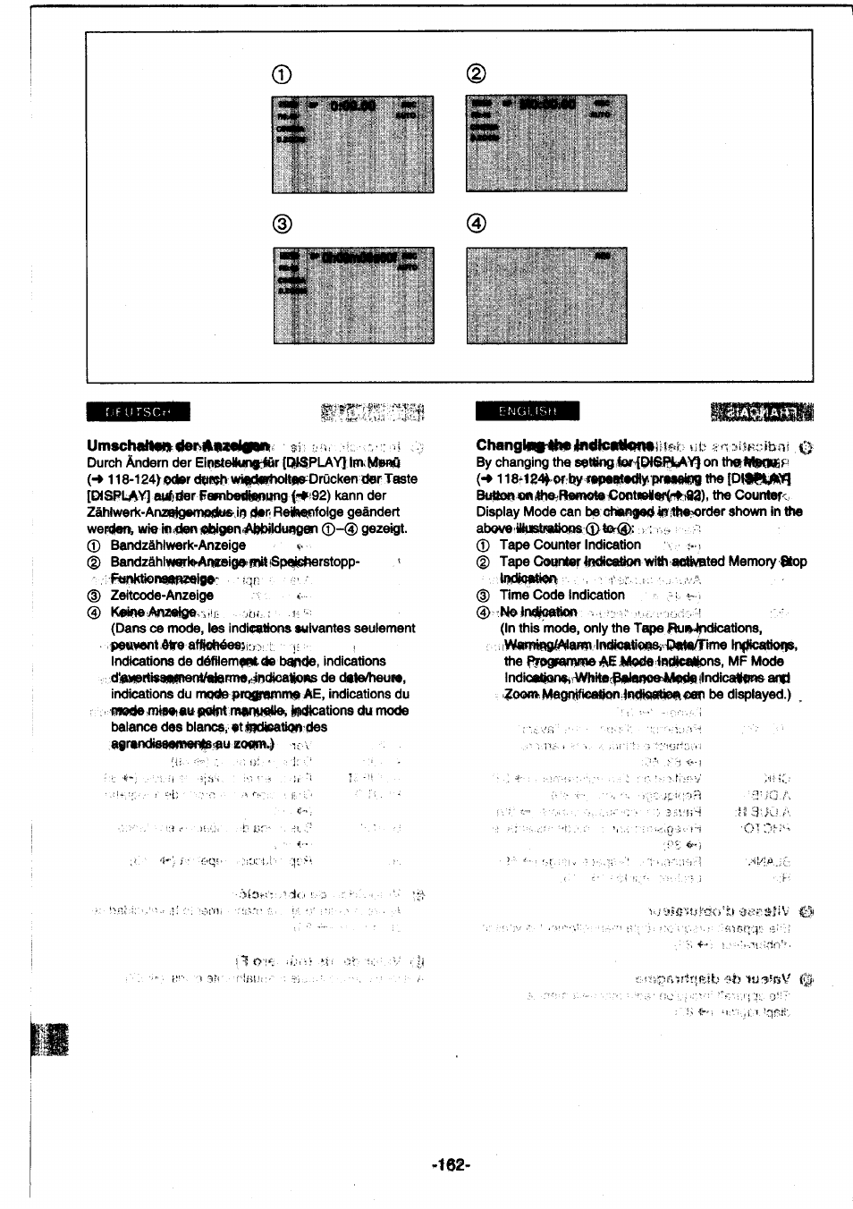 Umscjmjtw»<ter>in»t«ljw | Panasonic NVDS1EG User Manual | Page 162 / 180