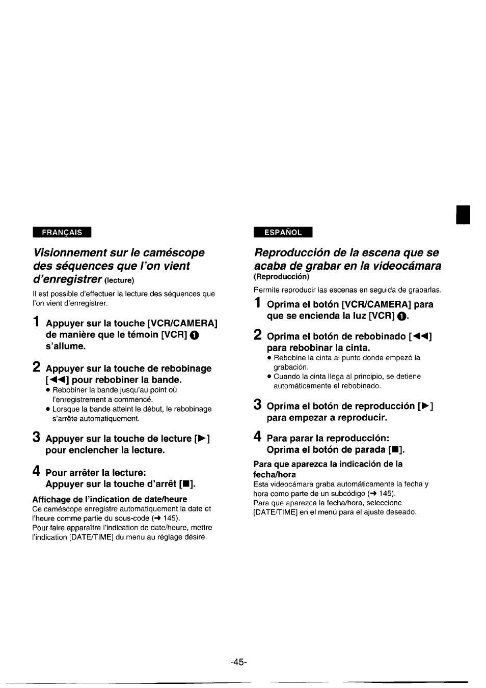 Panasonic NVDS1EG User Manual | Page 45 / 180