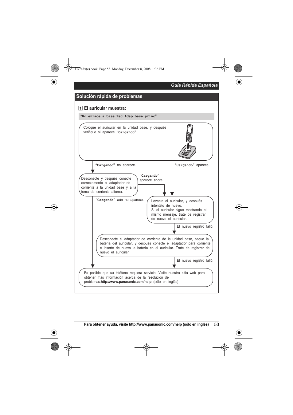 Panasonic KXTG7431 User Manual | Page 53 / 60