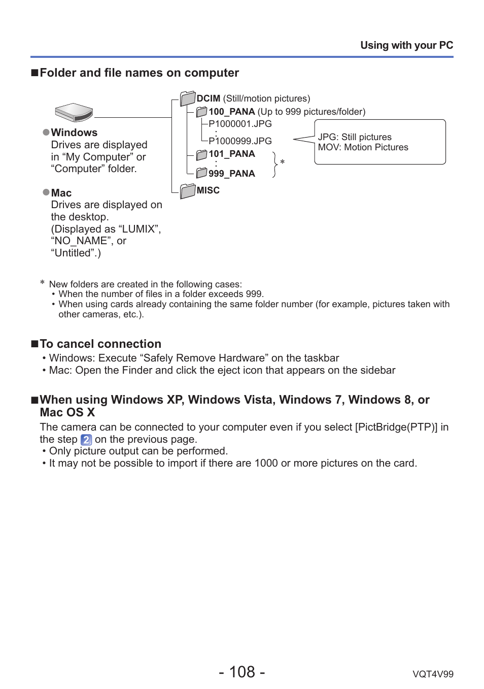 Panasonic DMC-LZ30K User Manual | Page 108 / 128