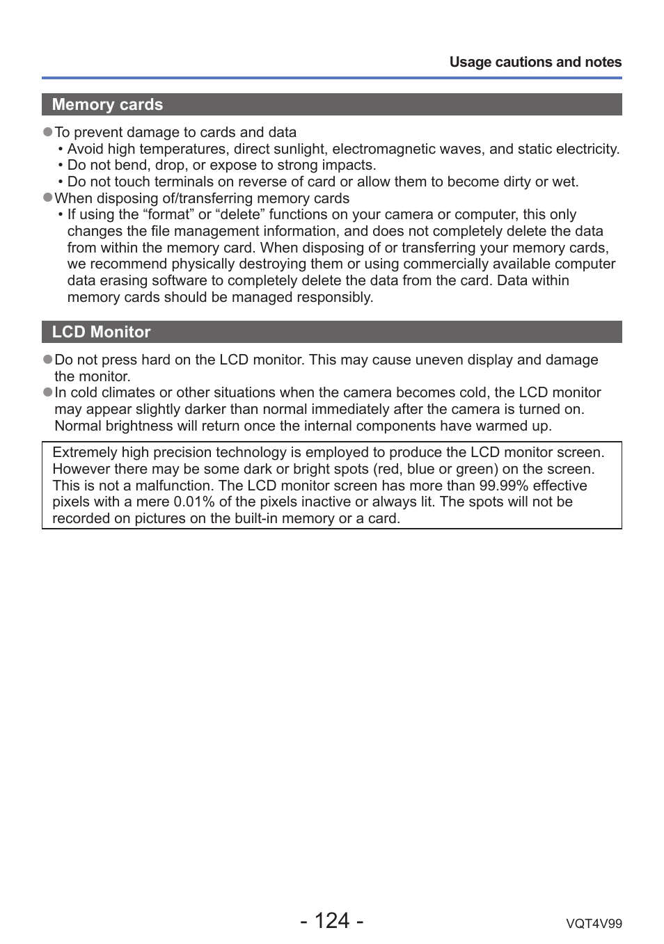 Panasonic DMC-LZ30K User Manual | Page 124 / 128