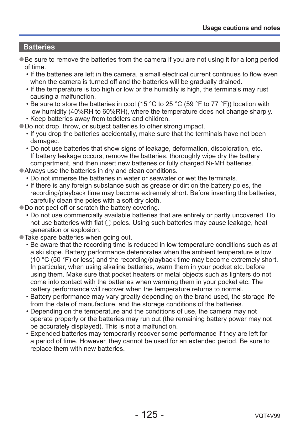 Panasonic DMC-LZ30K User Manual | Page 125 / 128