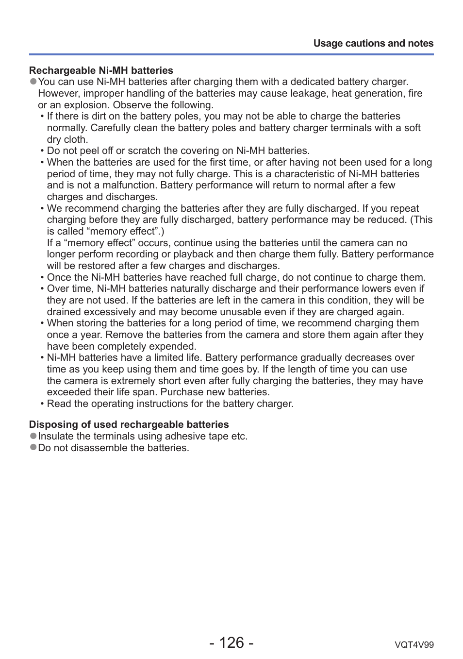 Panasonic DMC-LZ30K User Manual | Page 126 / 128