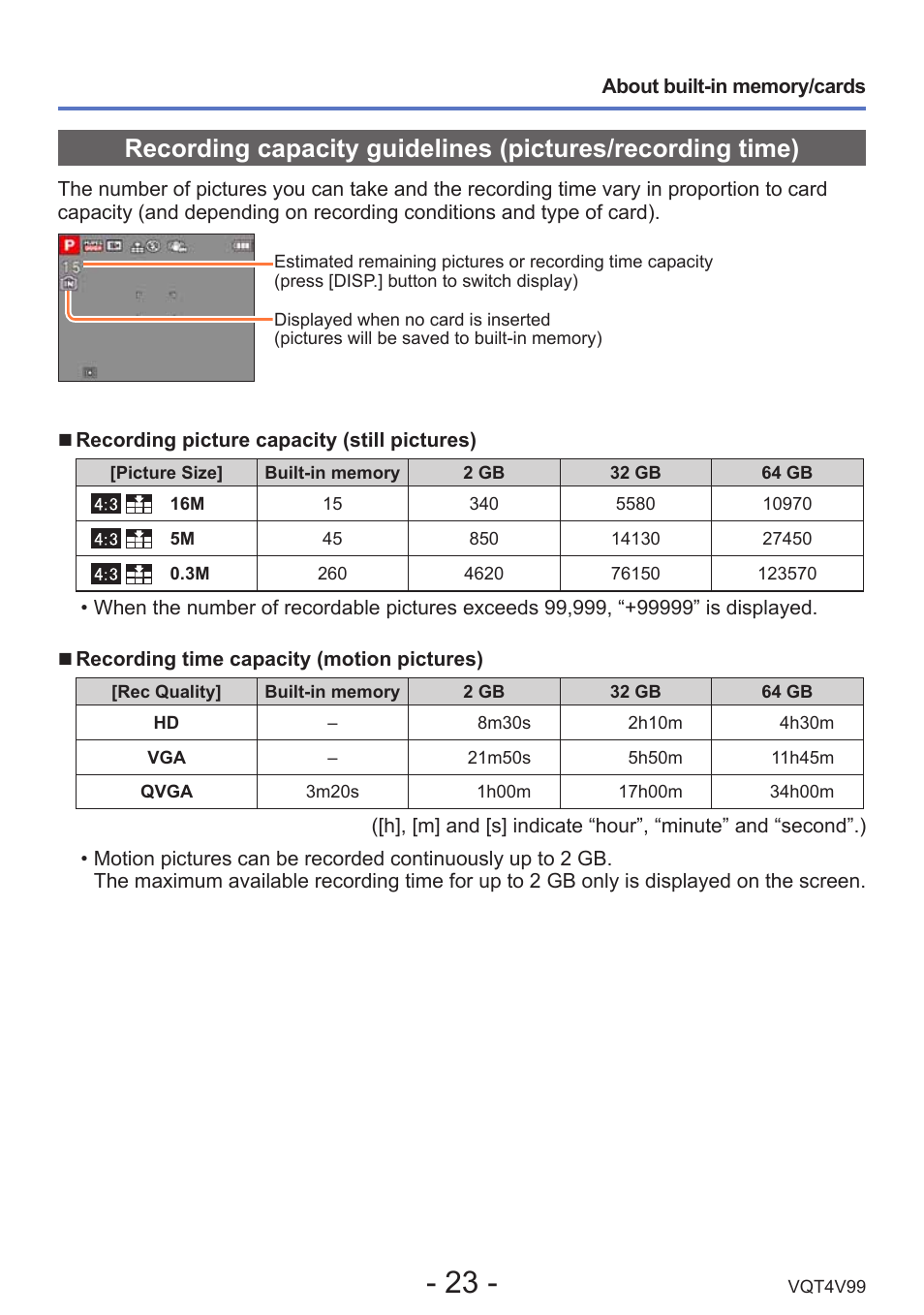 Panasonic DMC-LZ30K User Manual | Page 23 / 128