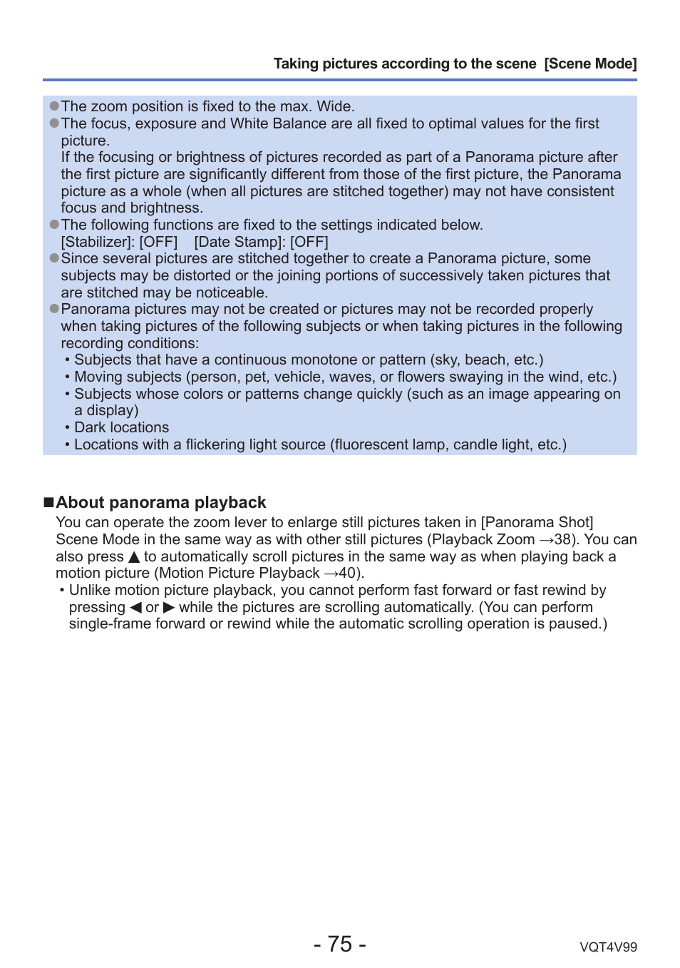 Panasonic DMC-LZ30K User Manual | Page 75 / 128