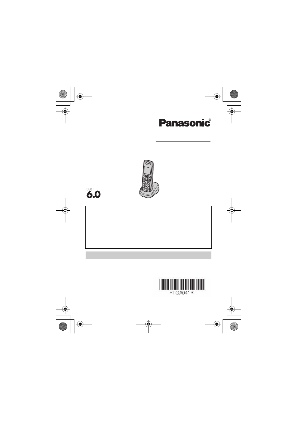 Panasonic KX-TGA641T User Manual | 13 pages