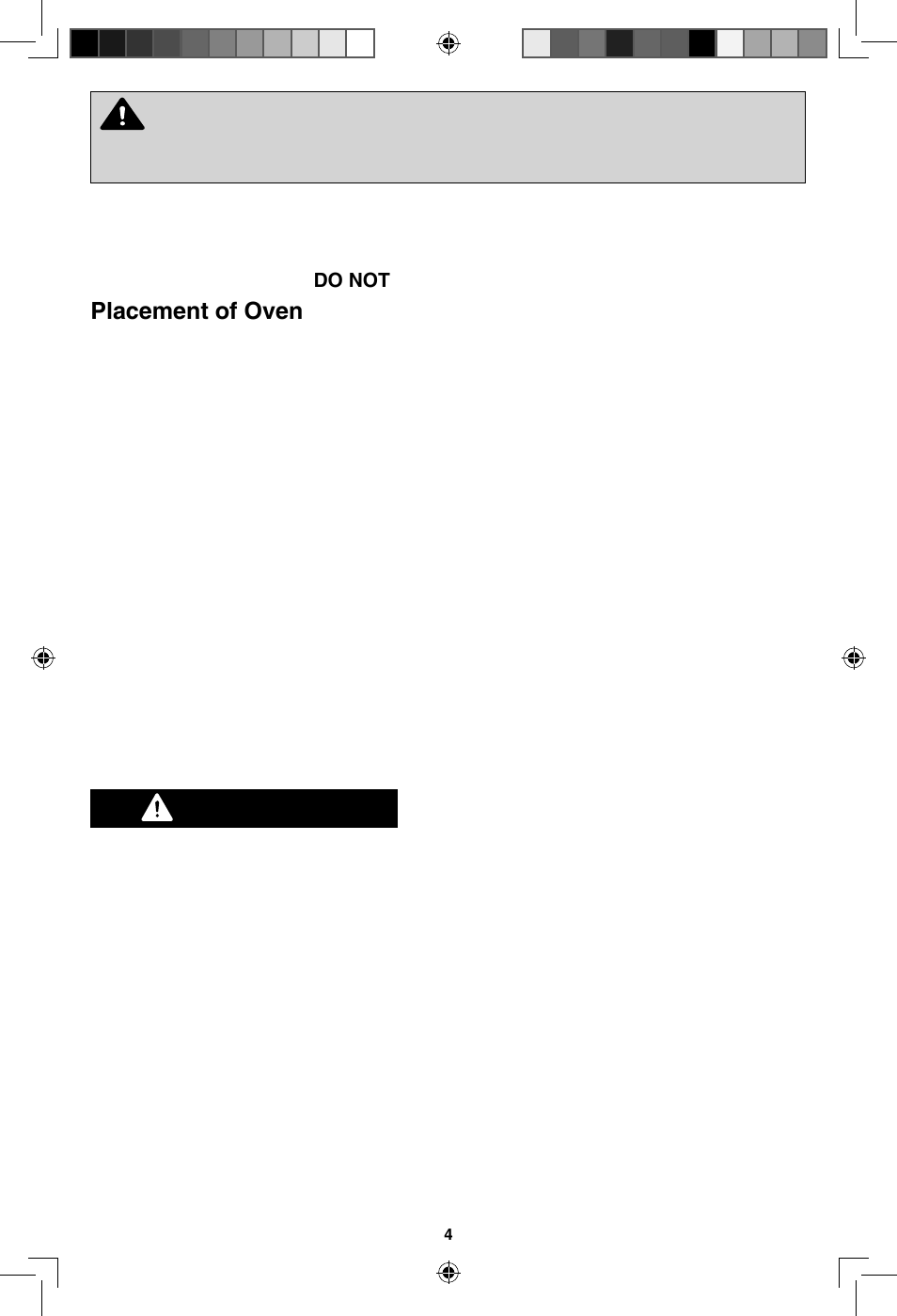 Installation and grounding instructions, Warning, Examine your oven | Placement of oven, Installation | Panasonic NN-SN643S User Manual | Page 6 / 32